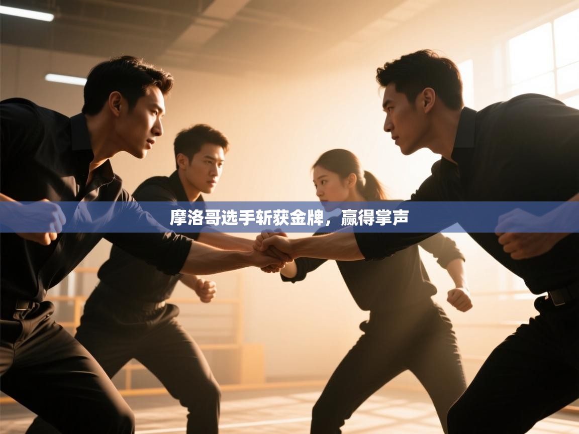 摩洛哥选手斩获金牌，赢得掌声  第1张